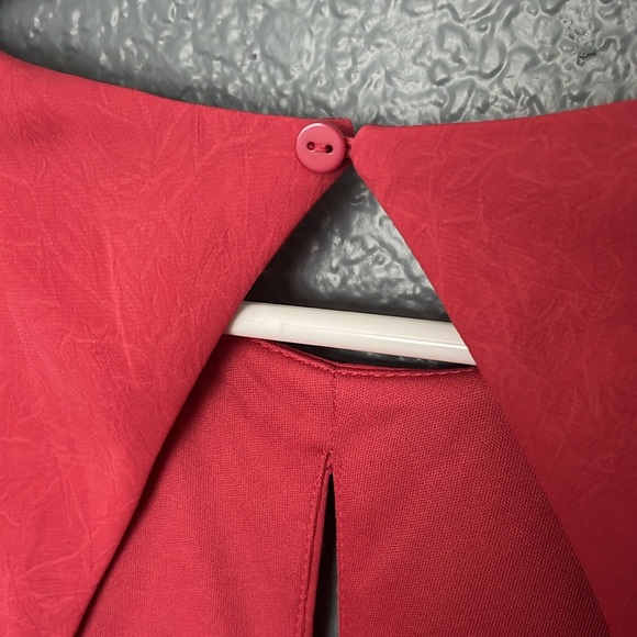 City studio puffy sleeve open back size 7 dress - Picture 9 of 9